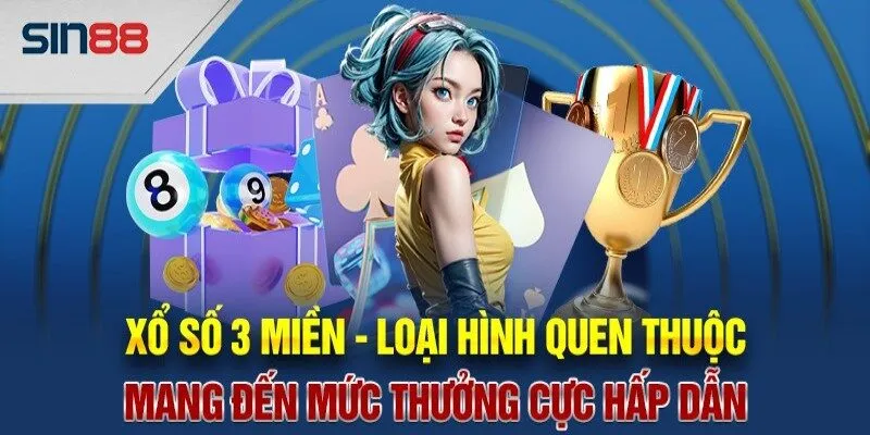 Các loại hình xổ số được nhiều người yêu thích tại Sin88