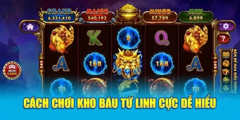 Giới thiệu tựa game Kho báu tứ linh hấp dẫn