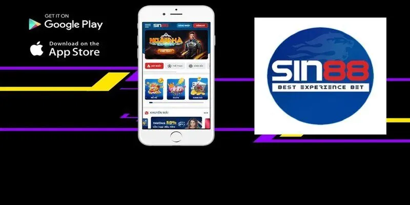 Hướng dẫn tải app Sin88