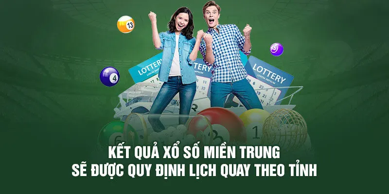 Lịch quay và cơ cấu giải thưởng của xổ sổ miền Trung